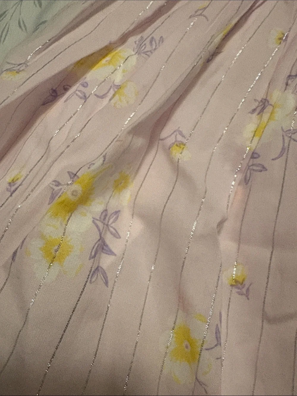OshKosh B'gosh Lavender Dress with Yellow Floral Accents
